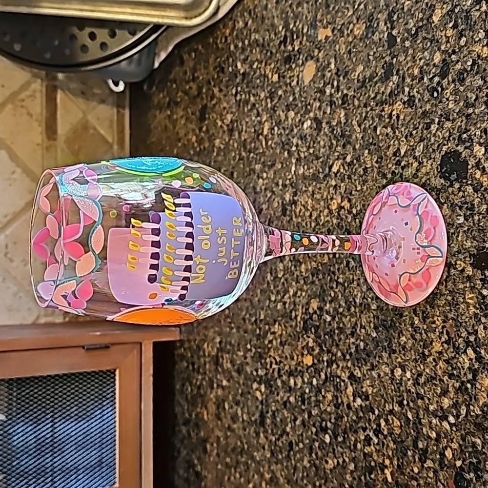 "It's My Birthday" Lolita Wine Glass 🍷